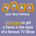 Friends Fan? get your peephole frame here!